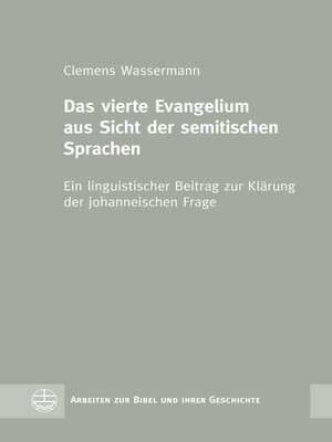 cover image of Das vierte Evangelium aus Sicht der semitischen Sprachen